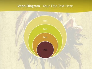 A Picture Of A Bird Sitting On Top Of A Plant PowerPoint Template