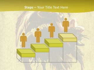 A Picture Of A Bird Sitting On Top Of A Plant PowerPoint Template