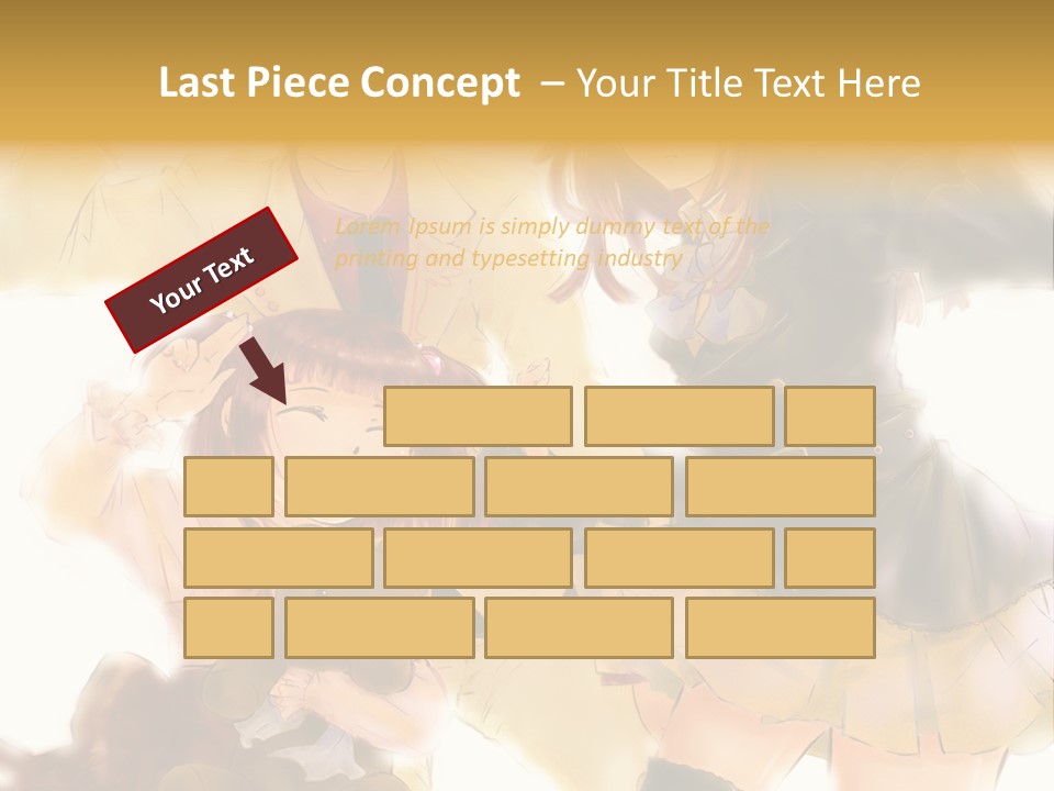 A Group Of People Standing Next To Each Other PowerPoint Template