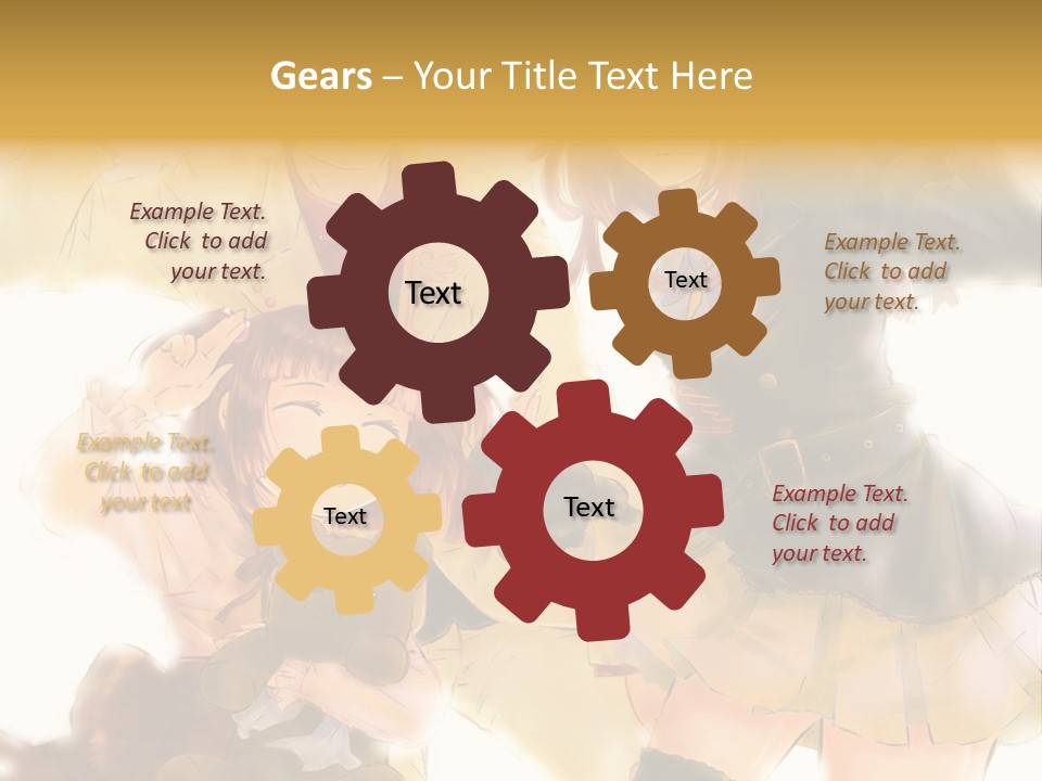 A Group Of People Standing Next To Each Other PowerPoint Template