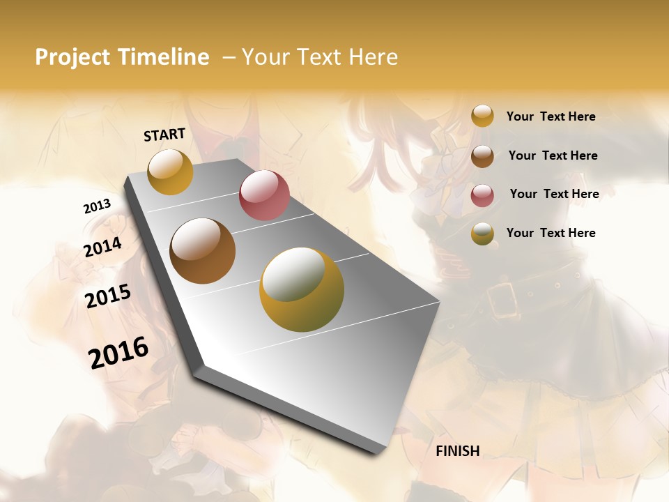 A Group Of People Standing Next To Each Other PowerPoint Template