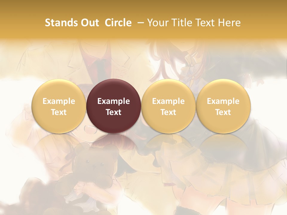 A Group Of People Standing Next To Each Other PowerPoint Template