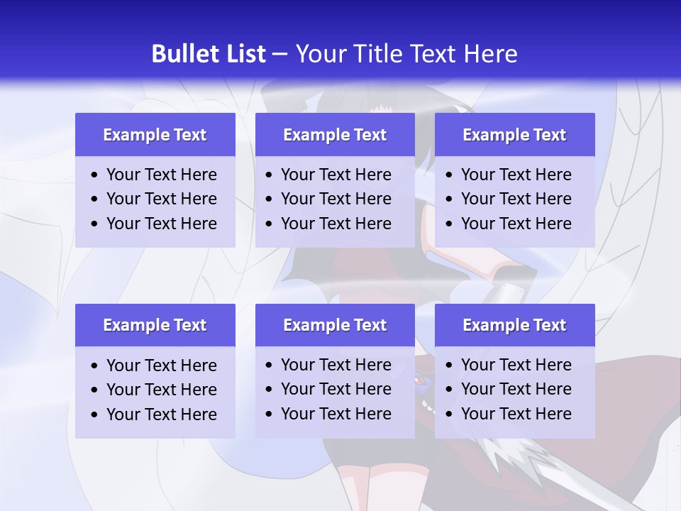 A Woman With A Sword In Her Hand And A Dragon In The Background PowerPoint Template