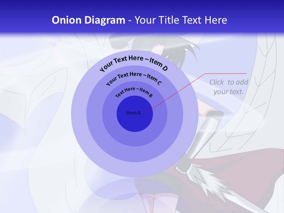 A Woman With A Sword In Her Hand And A Dragon In The Background PowerPoint Template