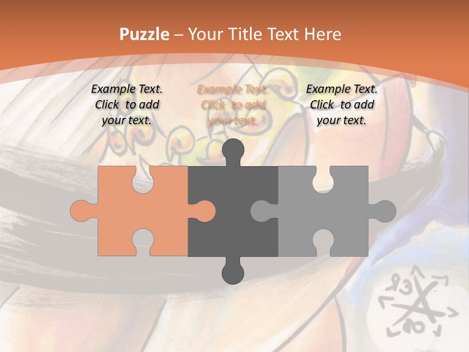 A Woman In A White Dress Is Holding A Yellow Object PowerPoint Template