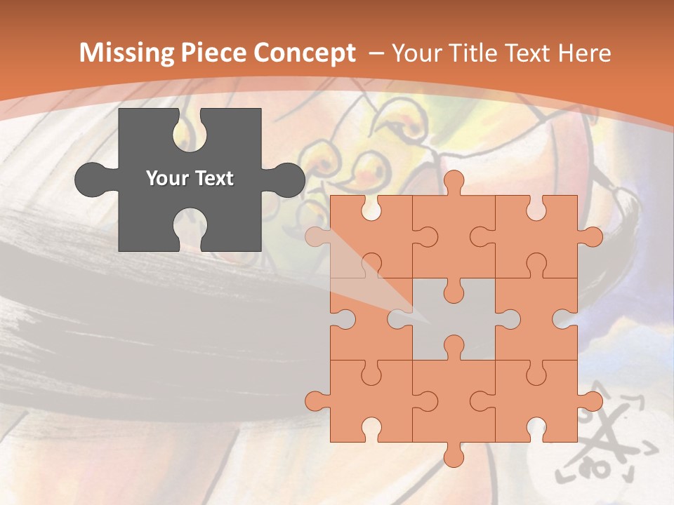 A Woman In A White Dress Is Holding A Yellow Object PowerPoint Template