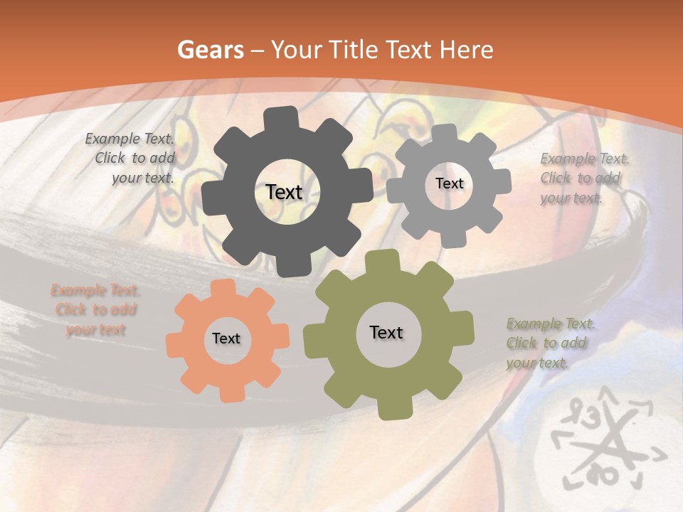 A Woman In A White Dress Is Holding A Yellow Object PowerPoint Template