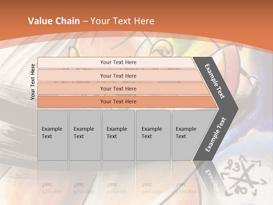 A Woman In A White Dress Is Holding A Yellow Object PowerPoint Template