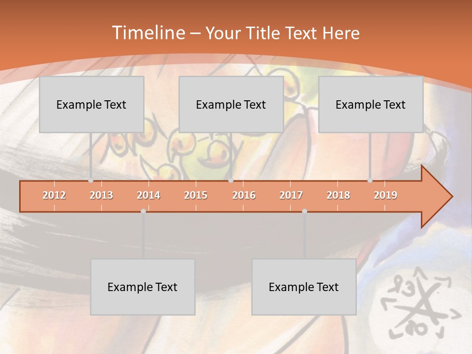 A Woman In A White Dress Is Holding A Yellow Object PowerPoint Template