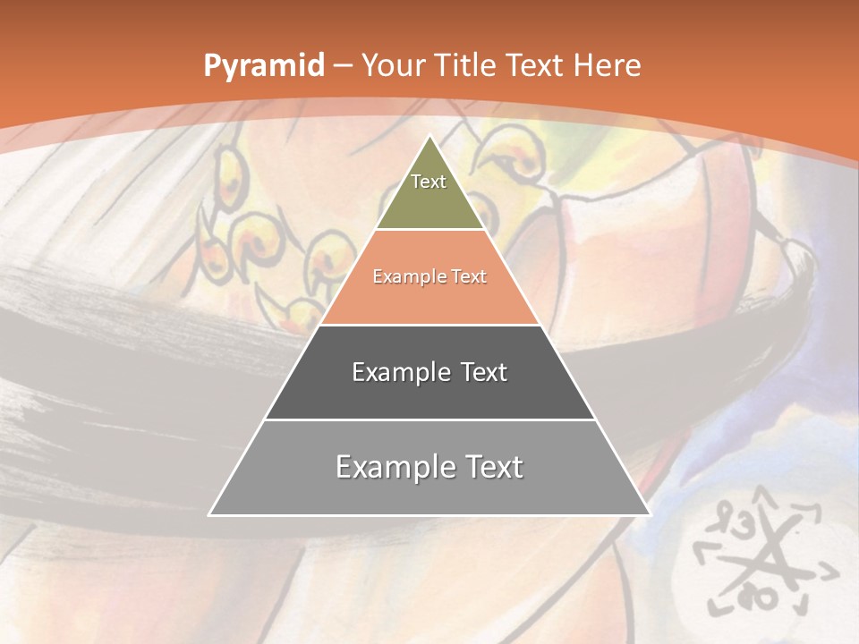 A Woman In A White Dress Is Holding A Yellow Object PowerPoint Template