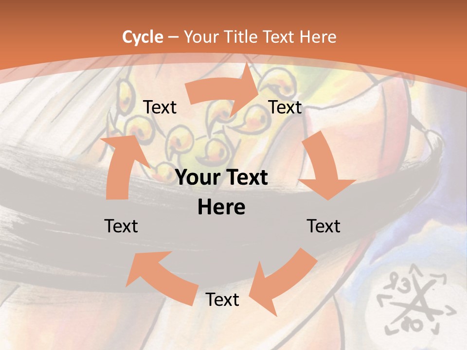 A Woman In A White Dress Is Holding A Yellow Object PowerPoint Template