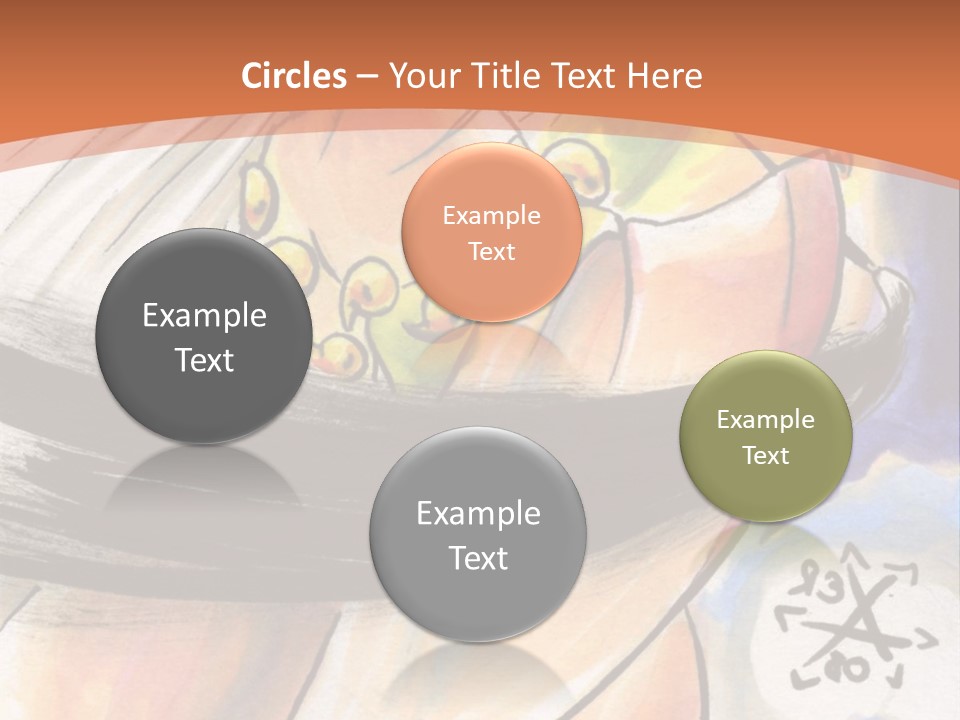 A Woman In A White Dress Is Holding A Yellow Object PowerPoint Template