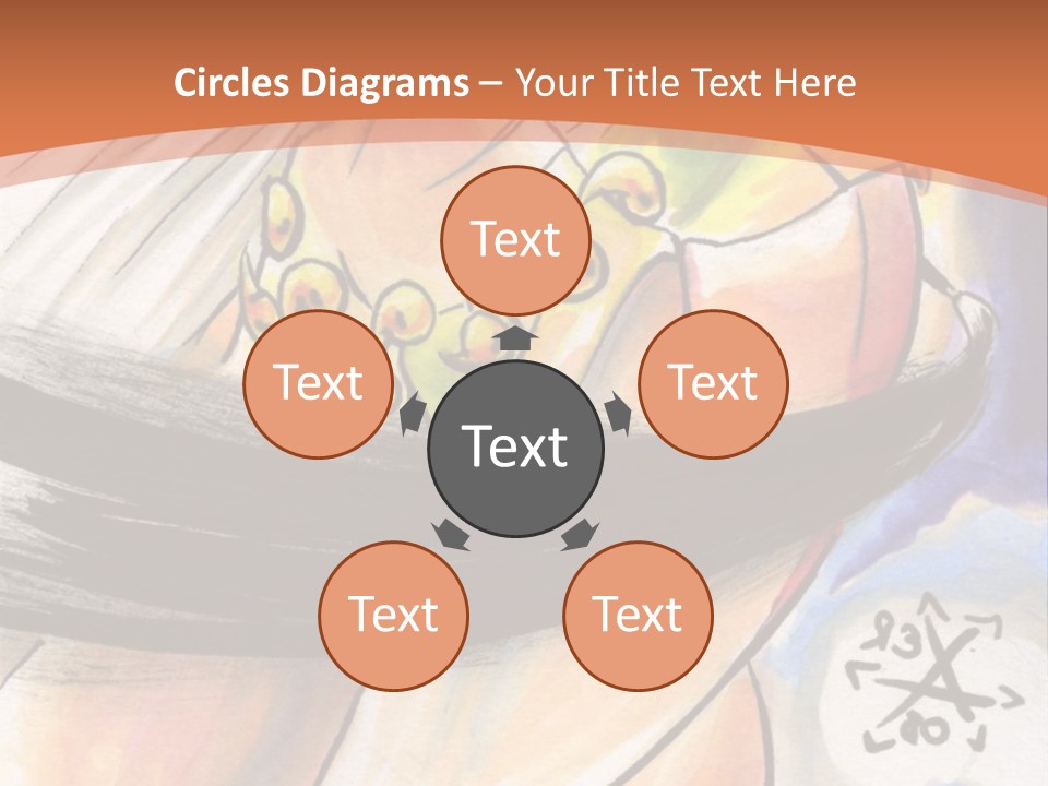 A Woman In A White Dress Is Holding A Yellow Object PowerPoint Template