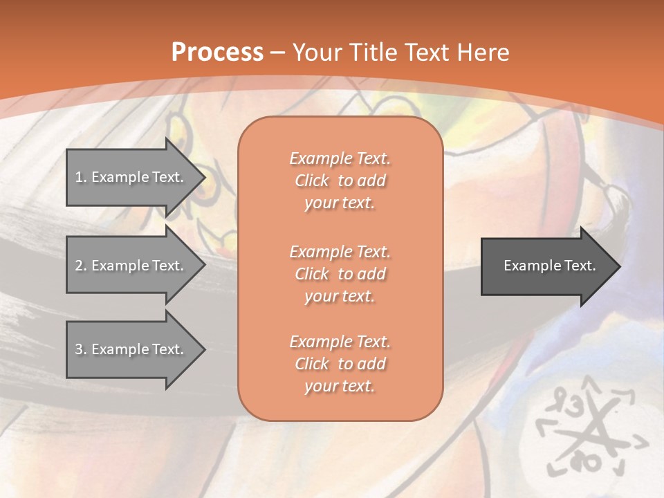 A Woman In A White Dress Is Holding A Yellow Object PowerPoint Template