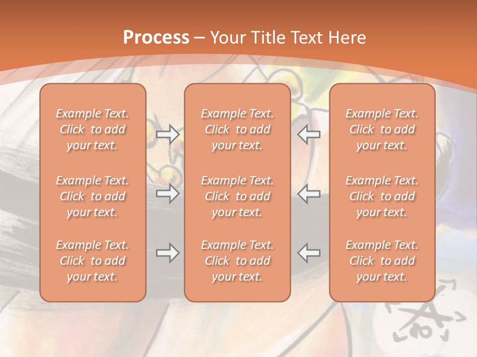 A Woman In A White Dress Is Holding A Yellow Object PowerPoint Template