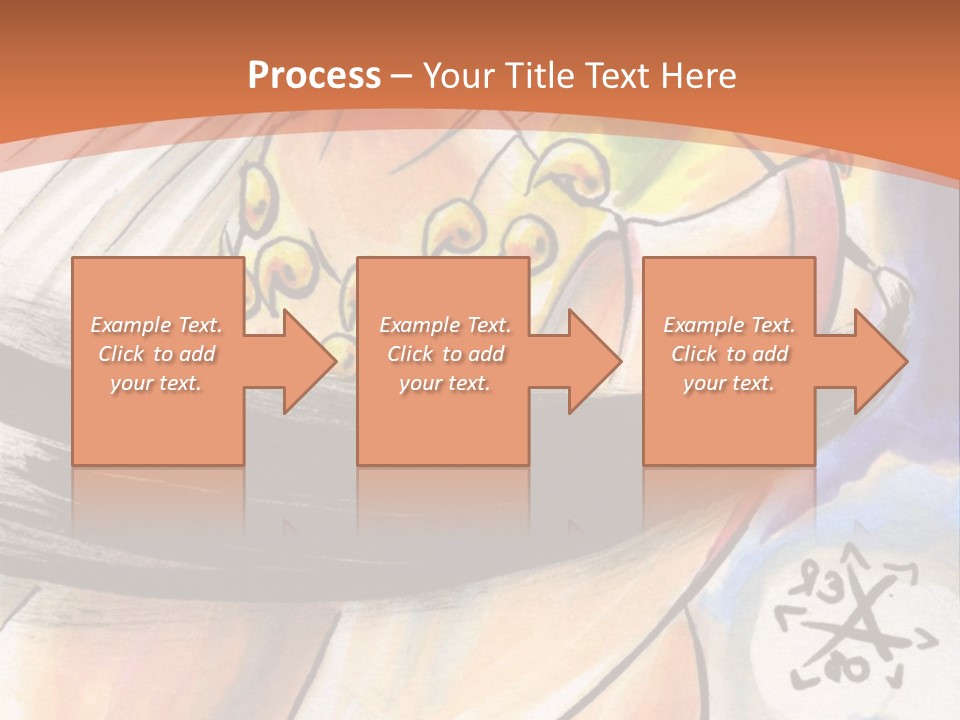 A Woman In A White Dress Is Holding A Yellow Object PowerPoint Template