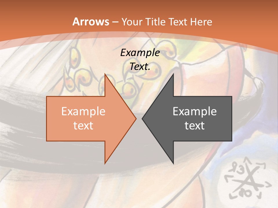 A Woman In A White Dress Is Holding A Yellow Object PowerPoint Template