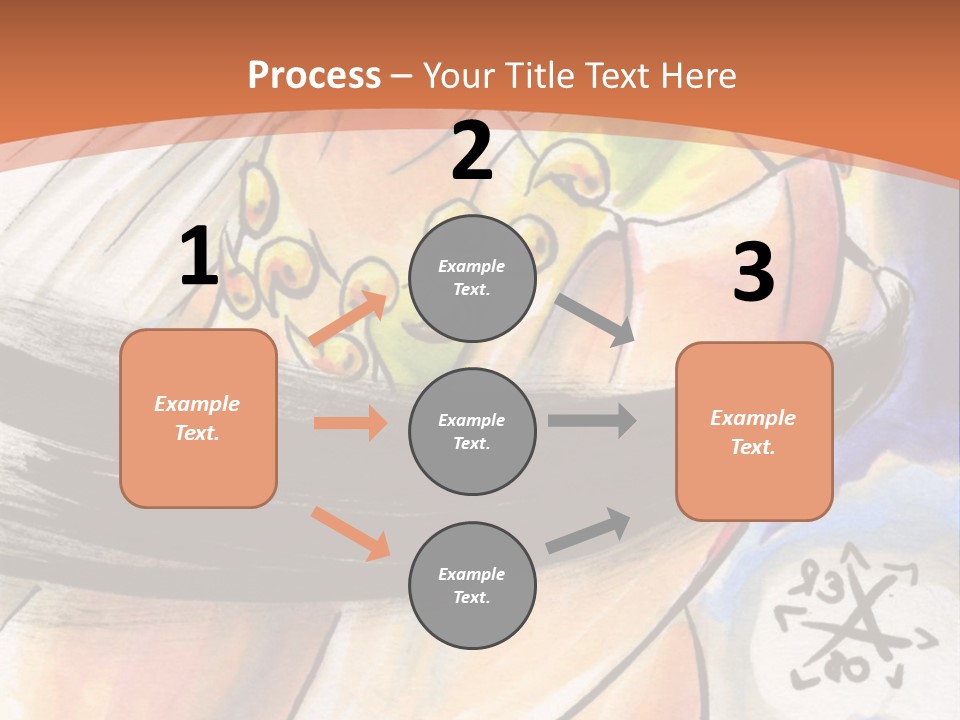 A Woman In A White Dress Is Holding A Yellow Object PowerPoint Template