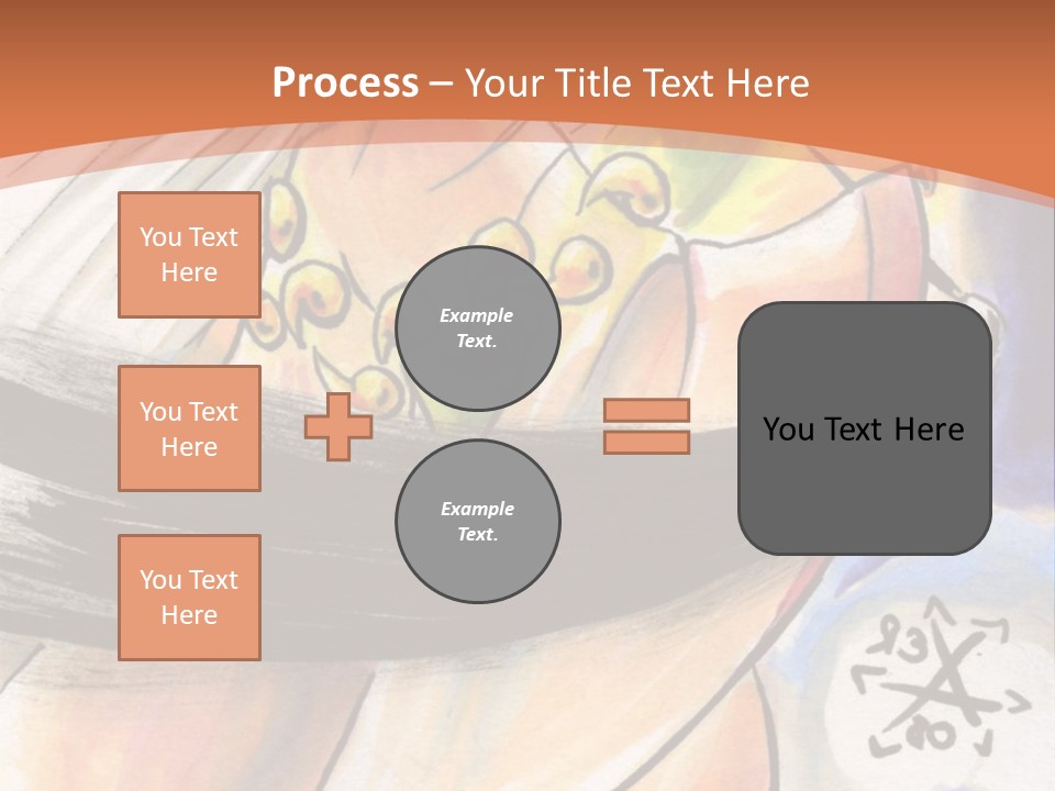 A Woman In A White Dress Is Holding A Yellow Object PowerPoint Template