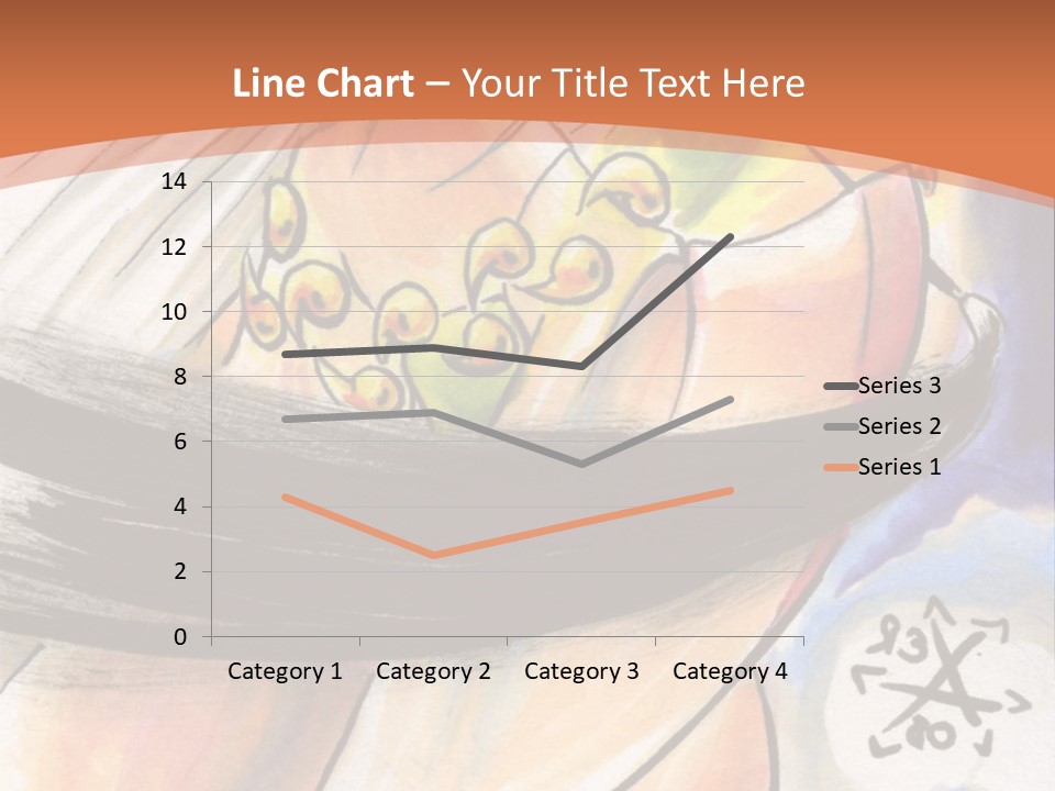 A Woman In A White Dress Is Holding A Yellow Object PowerPoint Template