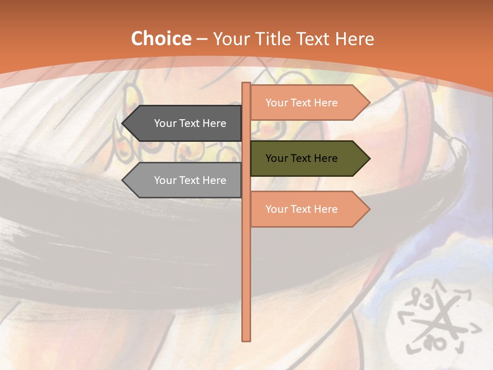 A Woman In A White Dress Is Holding A Yellow Object PowerPoint Template