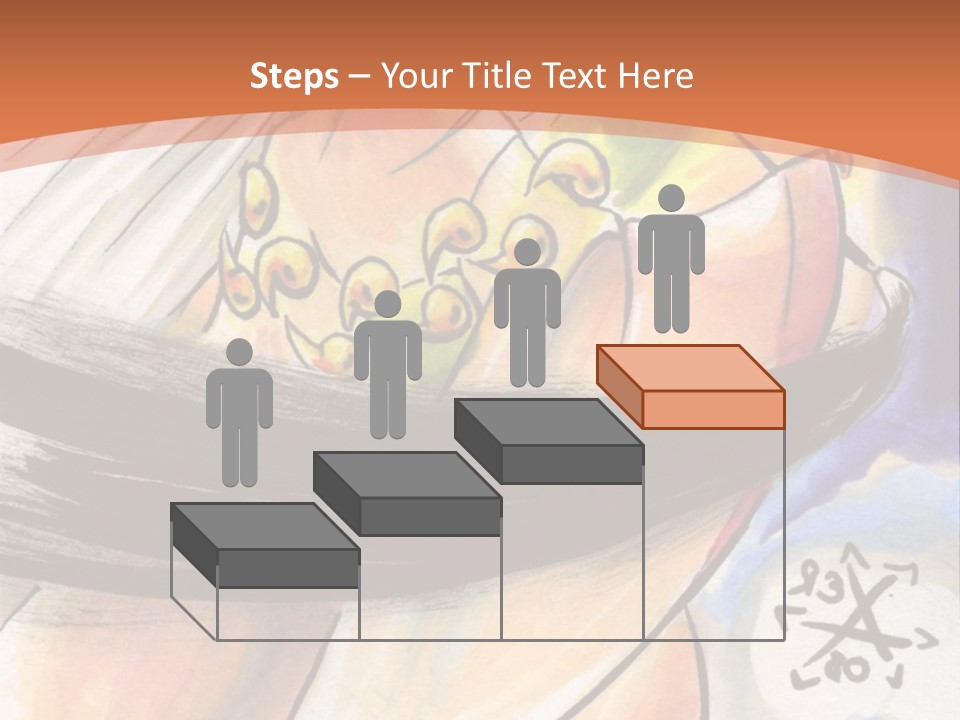 A Woman In A White Dress Is Holding A Yellow Object PowerPoint Template