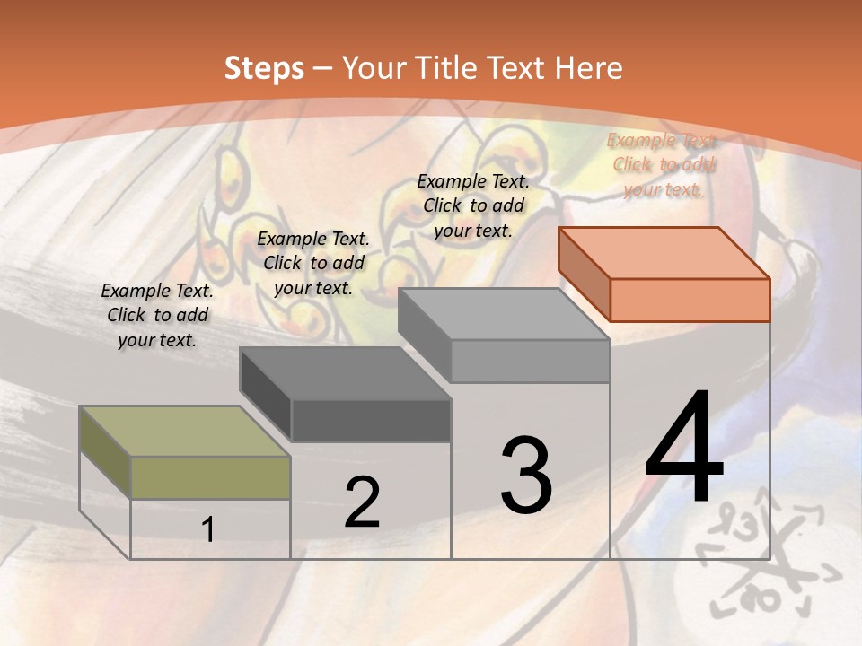 A Woman In A White Dress Is Holding A Yellow Object PowerPoint Template