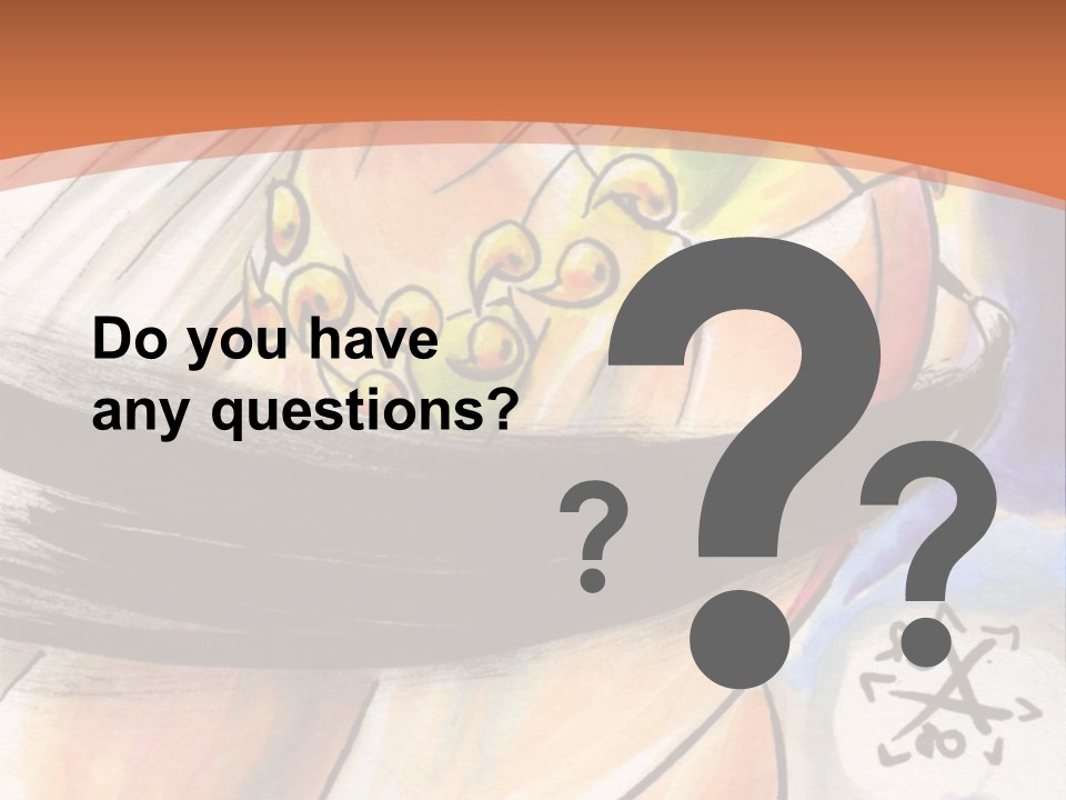 A Woman In A White Dress Is Holding A Yellow Object PowerPoint Template