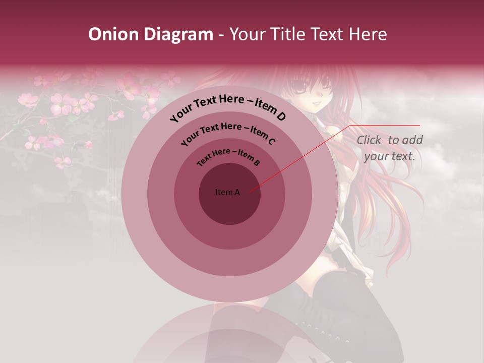 A Girl With Pink Hair And Boots Is Posing For A Picture PowerPoint Template