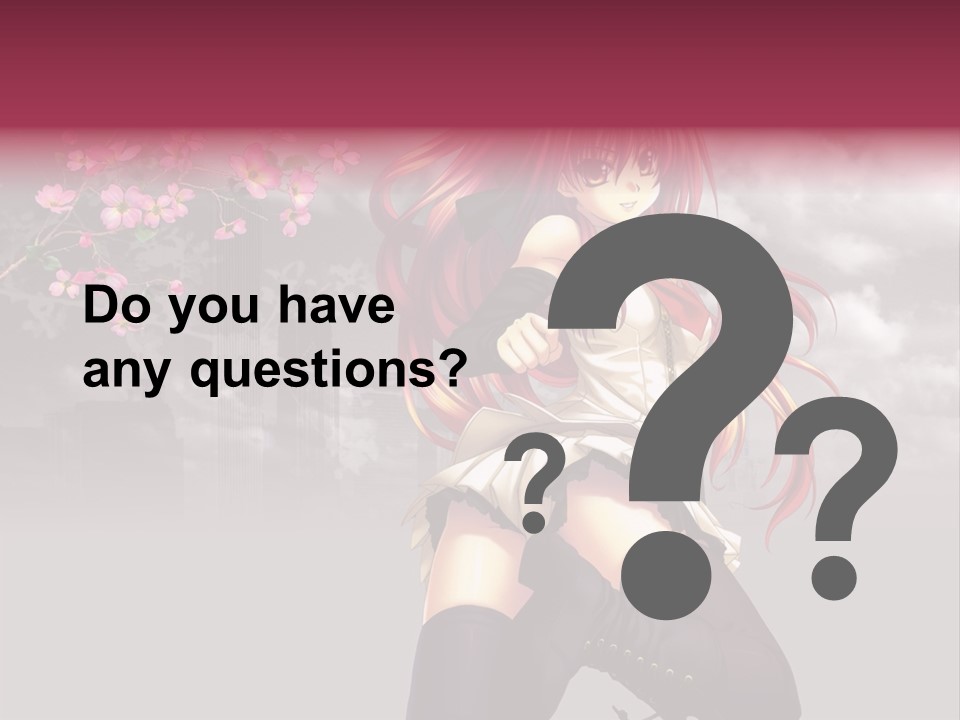 A Girl With Pink Hair And Boots Is Posing For A Picture PowerPoint Template