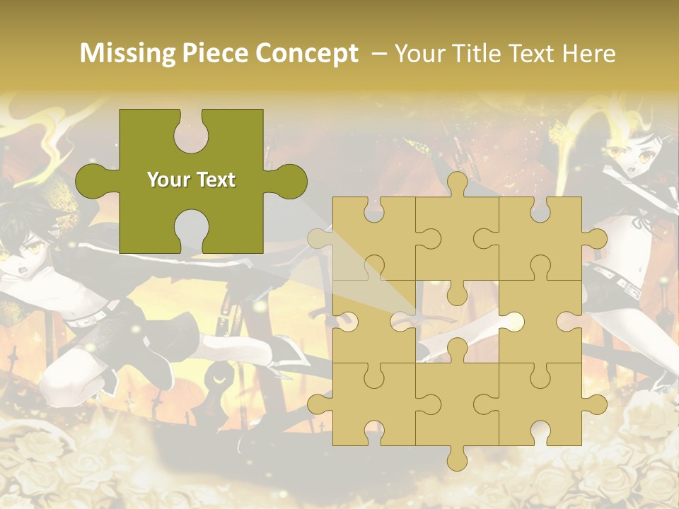 A Woman In A Black And White Outfit Is Dancing PowerPoint Template