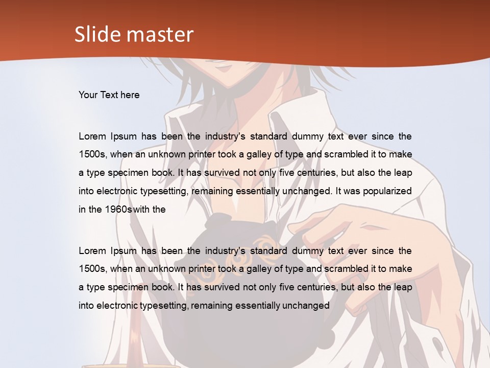 A Person Holding A Tea Pot And A Plate PowerPoint Template