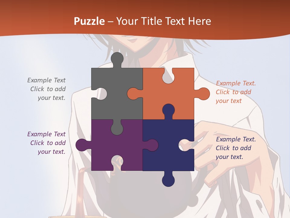 A Person Holding A Tea Pot And A Plate PowerPoint Template