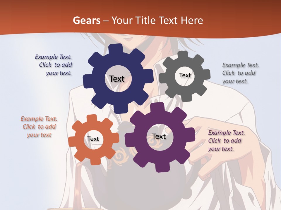 A Person Holding A Tea Pot And A Plate PowerPoint Template