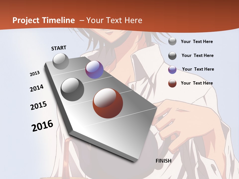 A Person Holding A Tea Pot And A Plate PowerPoint Template