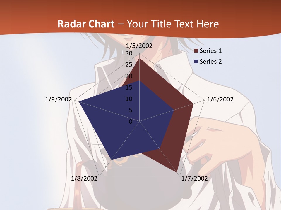 A Person Holding A Tea Pot And A Plate PowerPoint Template