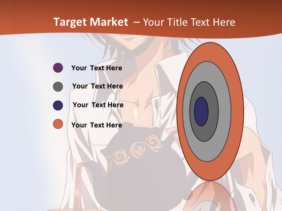 A Person Holding A Tea Pot And A Plate PowerPoint Template