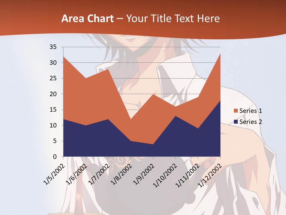A Person Holding A Tea Pot And A Plate PowerPoint Template