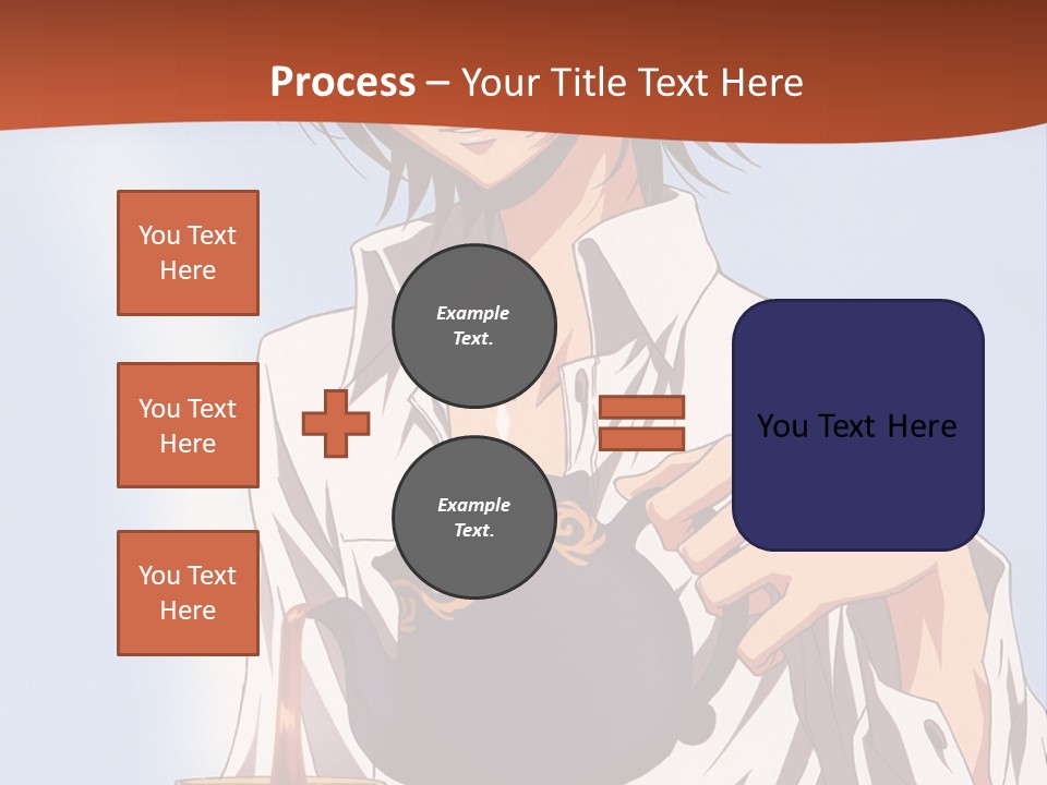 A Person Holding A Tea Pot And A Plate PowerPoint Template