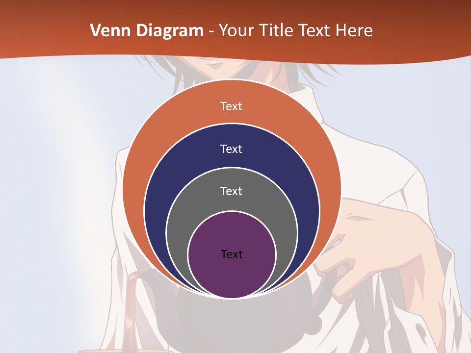 A Person Holding A Tea Pot And A Plate PowerPoint Template