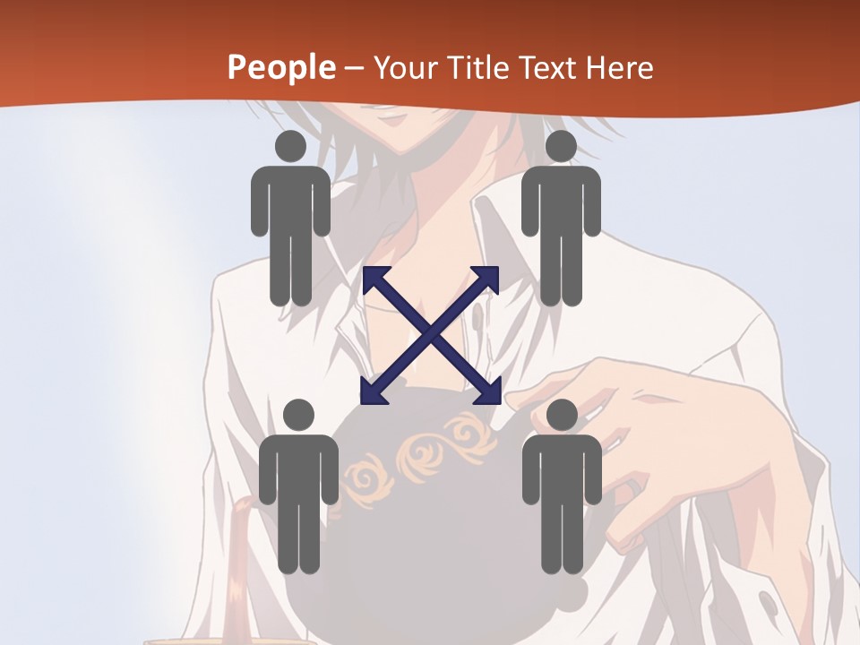 A Person Holding A Tea Pot And A Plate PowerPoint Template