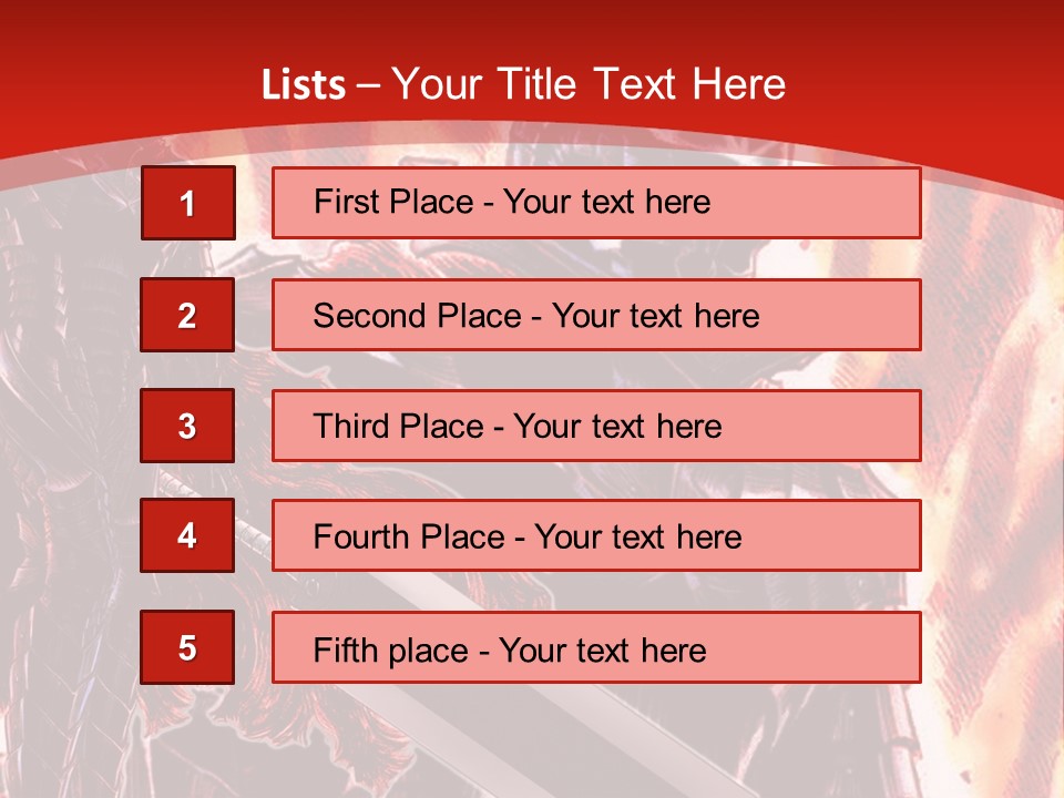 A Couple Of Knights Standing Next To Each Other PowerPoint Template