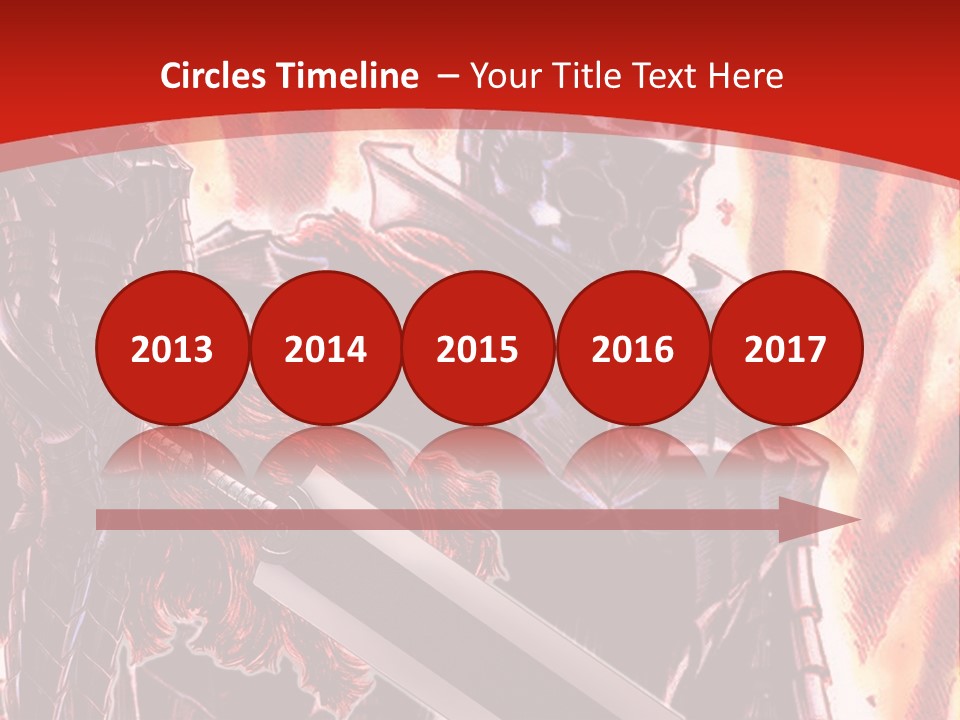 A Couple Of Knights Standing Next To Each Other PowerPoint Template