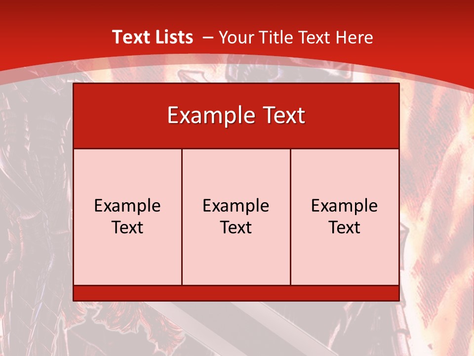 A Couple Of Knights Standing Next To Each Other PowerPoint Template