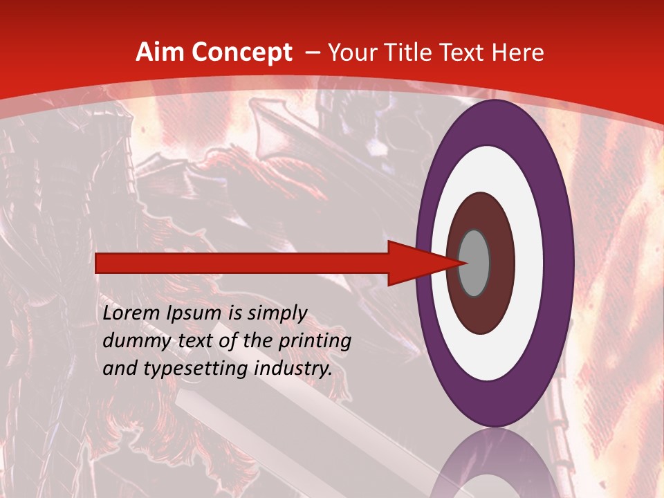 A Couple Of Knights Standing Next To Each Other PowerPoint Template