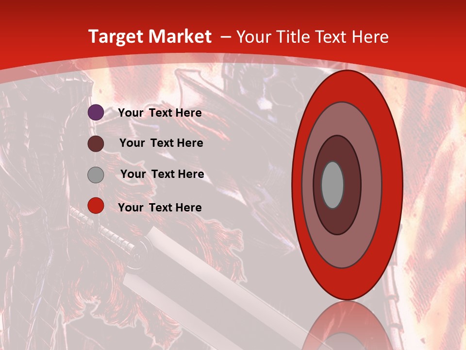 A Couple Of Knights Standing Next To Each Other PowerPoint Template