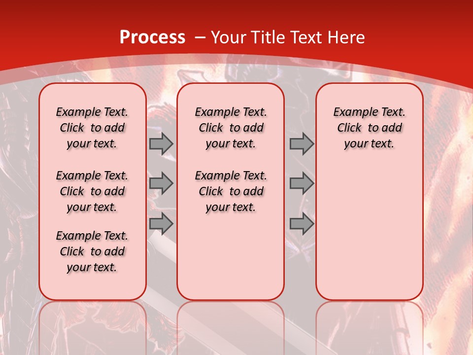 A Couple Of Knights Standing Next To Each Other PowerPoint Template