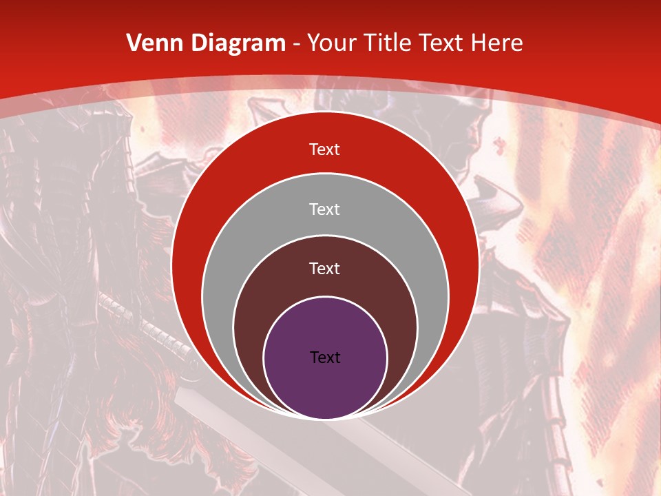 A Couple Of Knights Standing Next To Each Other PowerPoint Template