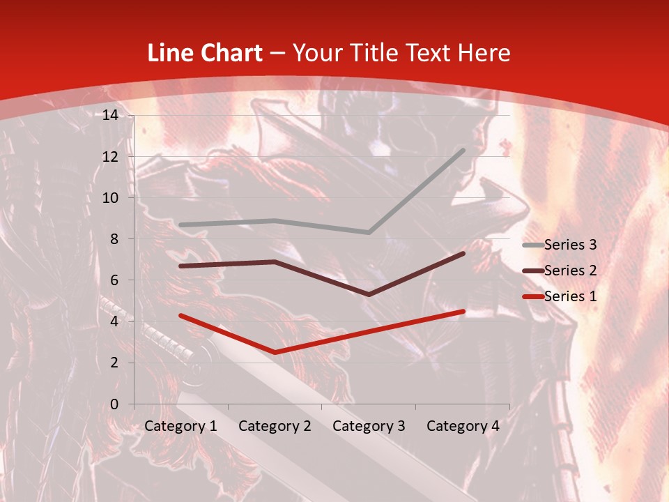 A Couple Of Knights Standing Next To Each Other PowerPoint Template