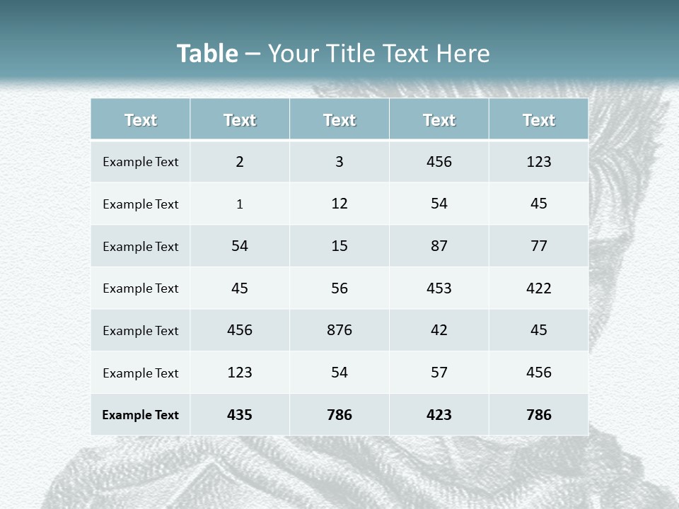 A Drawing Of A Man With Spiked Hair PowerPoint Template